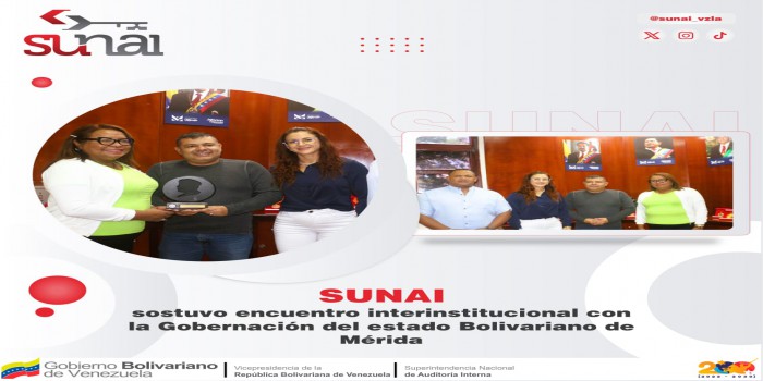 SUNAI sostuvo encuentro interinstitucional con la Gobernación del estado Bolivariano de Mérida