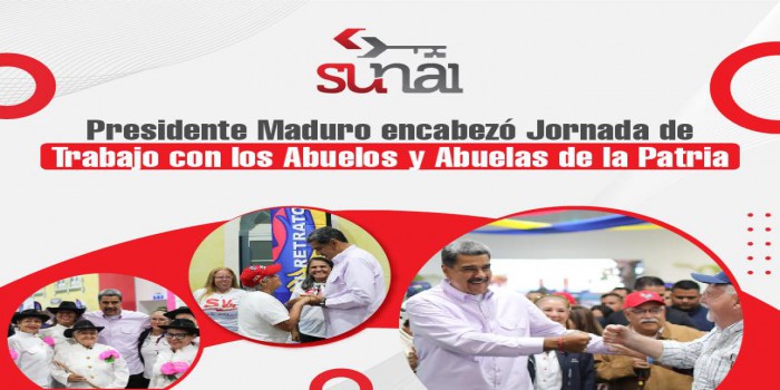 Presidente Maduro encabezó Jornada de Trabajo con los Abuelos y Abuelas de la Patria