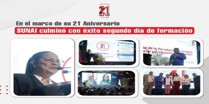 SUNAI celebra con éxito su segunda jornada formativa sobre Contraloría Social y Tecnología en su 21 Aniversario