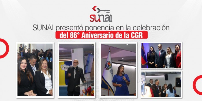 SUNAI presentó ponencia en la celebración del 86 Aniversario de la Contraloría General de la República