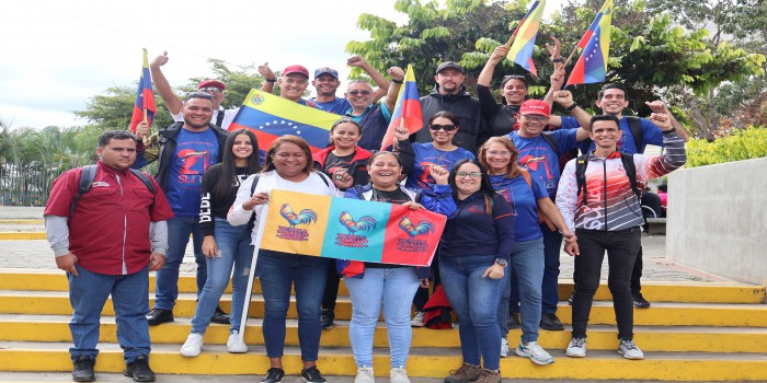 Trabajadores de la SUNAI marcharon en la conmemoración de la Batalla de Santa Inés