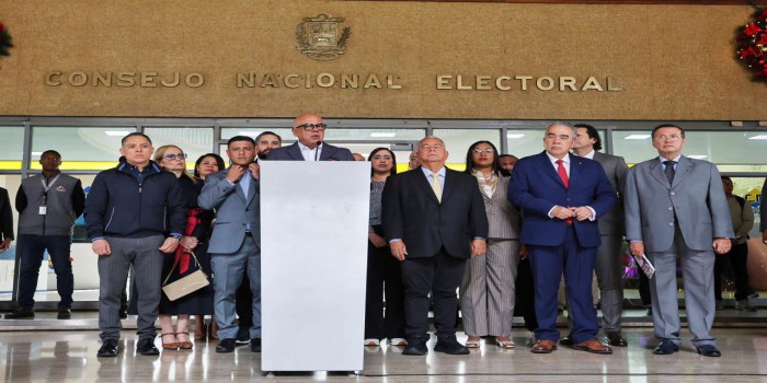 Asamblea Nacional presentó al CNE la propuesta del cronograma electoral 2025