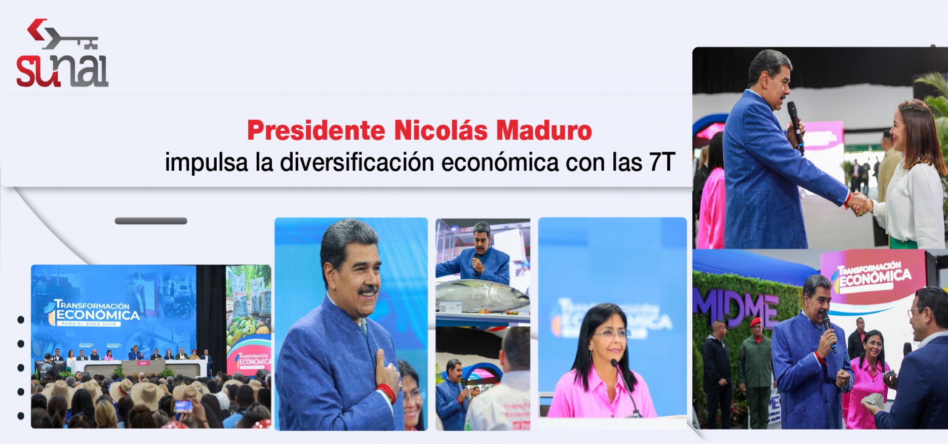 Presidente Nicolás Maduro impulsa la diversificación económica con las 7T