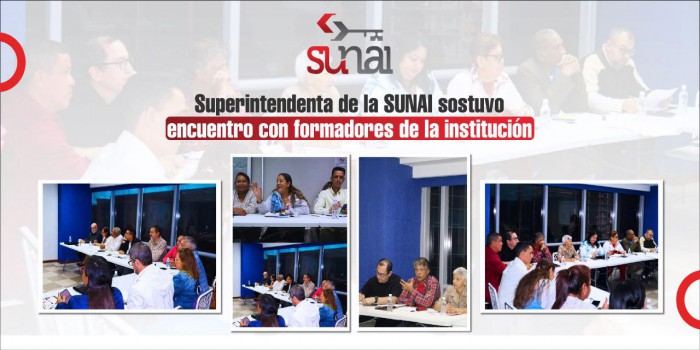 Superintendenta de la SUNAI sostuvo encuentro con formadores de la institución